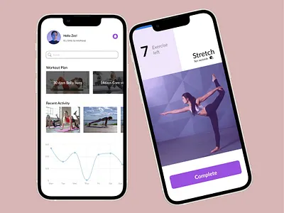 Workout tracker ui