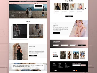 Fashion website design fashion fashion website luxury product design ui uiux ux webdesign website