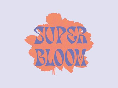SUPERBLOOM branding flower logo medicinal native peony plants