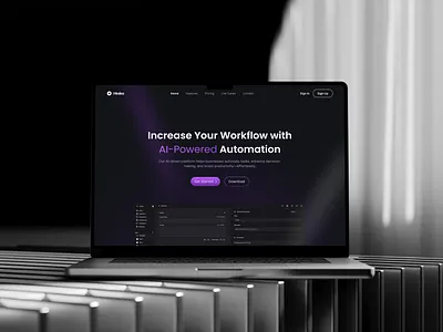 AI Powered Web Apps Design ai website automation website elegant website figma design figma website design modern website shopify website ui designer ui ux design webflow website website website mockup website ui design