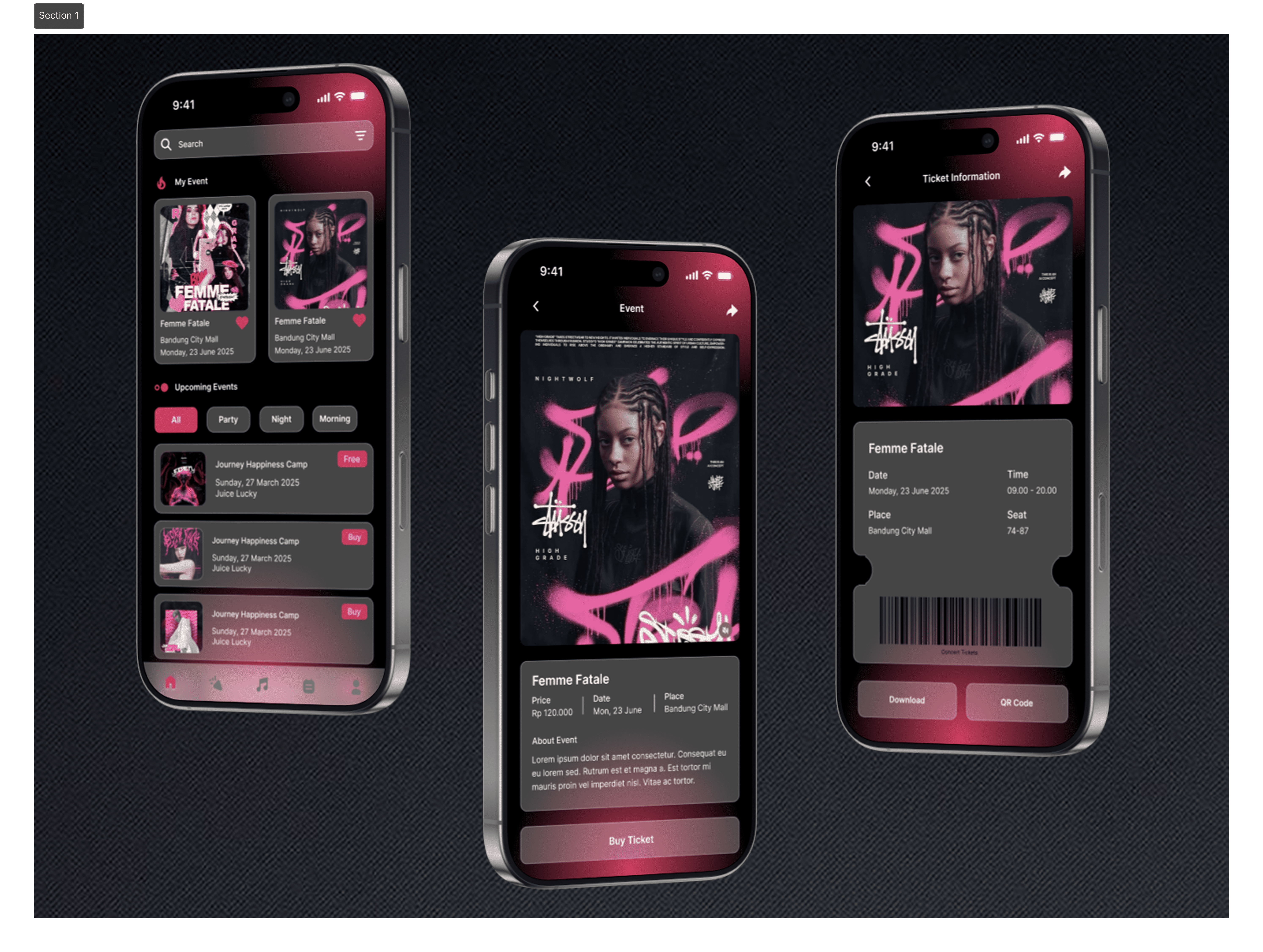 Example of Desain UI/UX Dan Desain Graphic