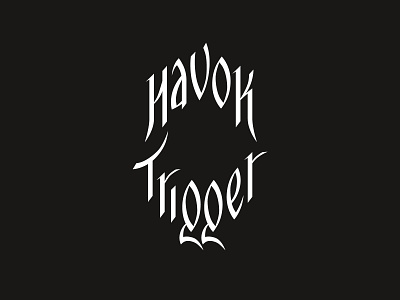 Havok Trigger band logo branding logo