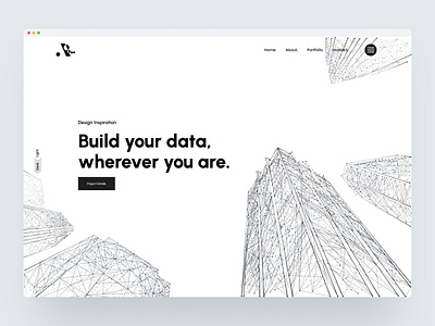 Data Science page v1 branding design figma figmaafrica illustration landingpage ui ux website