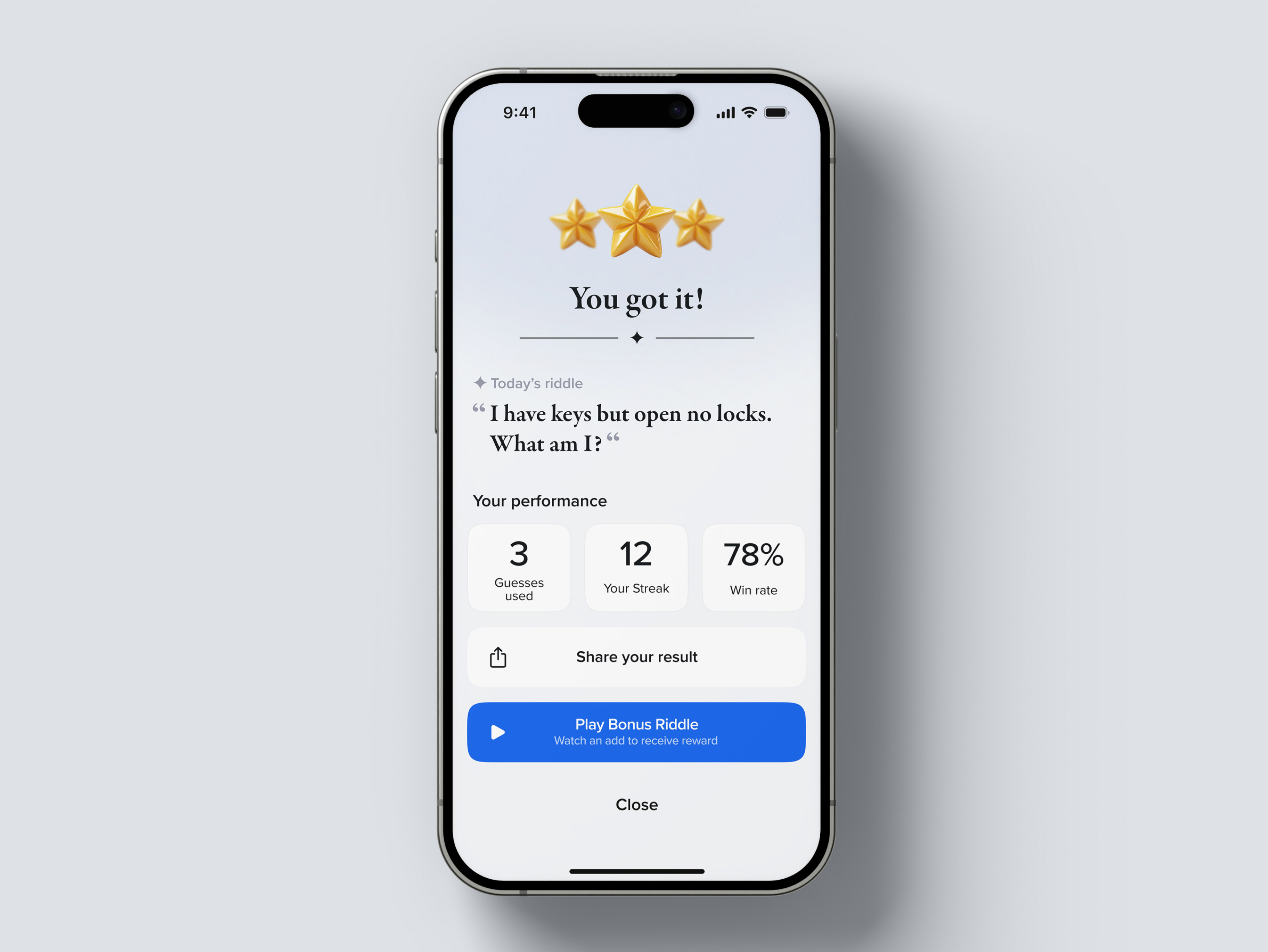 Example of UI/UX Design: Starter Package