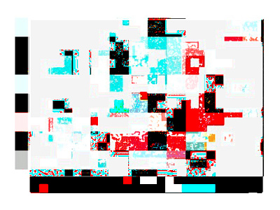 Seaside - digital glitch art digital digitalart glitch glitch art glitchart pixel