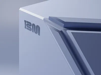 IBM Logo Redesign advancement branding chip computer data datascience design firm ibm ibmdata logo logo design logotype mark strong tech techcompany techgiant technology techsavy