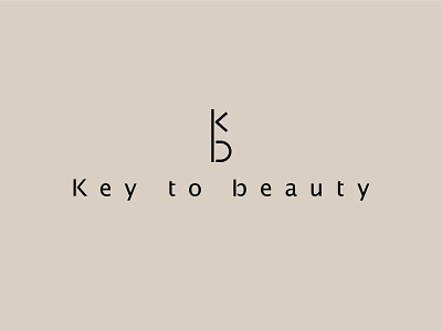 Key to beauty branding design graphic design illustration logo typography