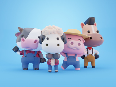 3D Animals designs, themes, templates and downloadable graphic elements on  Dribbble