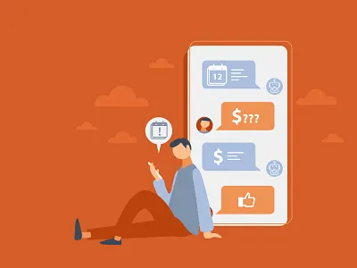 The Mindbot art design drawing flat design graphic design illustration minimal vector design vector illustration vector style web graphic