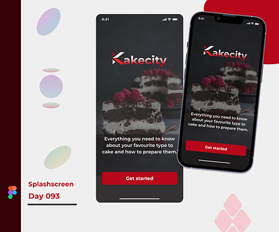 Splash screen. app dailyui design ui ux