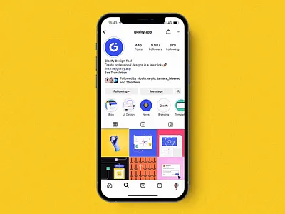 Stories that inspire. Branding on Instagram app brand brand identity branding community design glorify instagram instagram story template interface iphone layout posts share social social media social media template stories story video
