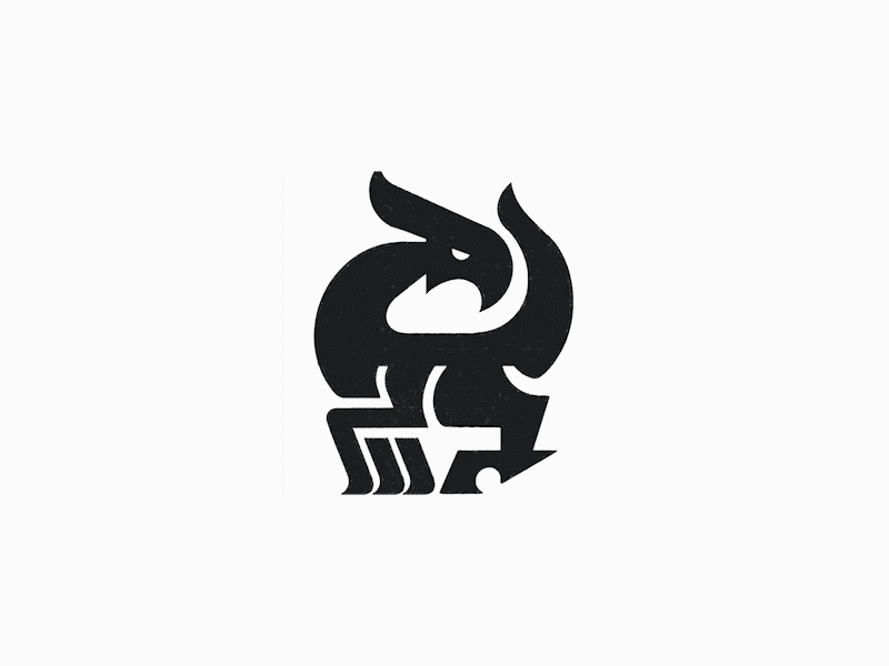 Random creature logomark - Created by by Anh Do - Logo Designer on Dribbble