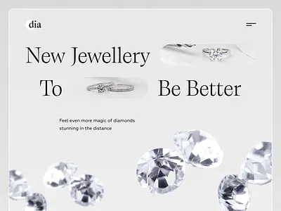 WEB SITE DESIGN: LANDING PAGE HOME PAGE UI | JEWELRY | STORE design flat home home page homepage landing landing page landingpage site uidesign uiux userinterface uxui web design web page web site webdesign webpage website