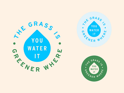 MGC 173: The Grass is Greener badge blue drop grass green lock up mgc middle ground compendium mikey hayes water