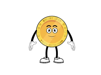 Coin Mascot Design