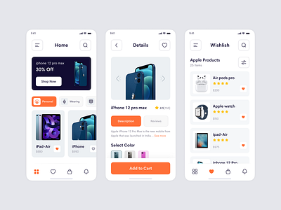 Online Apple Store Mobile App 2022 trend app apple apple store clean design commercial delivery app devignedge e commerce app e commerce design ecommerce graphic design ios app design marketplace mobile app design online shop online shopping shahinurstk02 shopping shopping app store