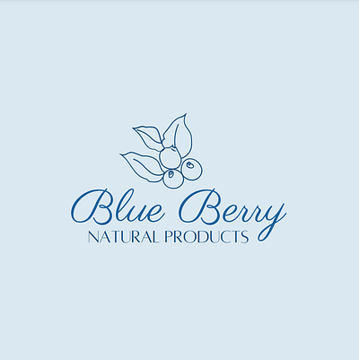 blue berry professionalized logo branding design graphic design illustration logo