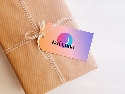 Nai Luna logotype branding graphic design identity illustration logo logotype luna vector