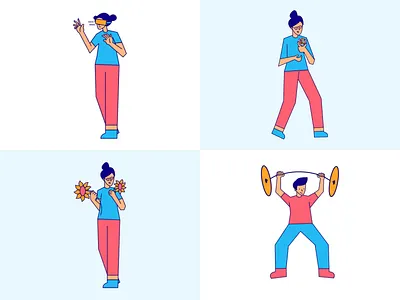 Fables - Free Illustration Pack #6 branding design dorik graphic design illustration ui vector