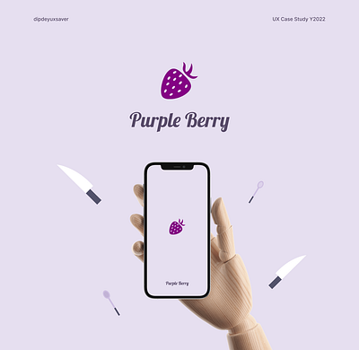 Purple Berry a cake shop ux case study app design cake shop cake shop app case study design mobile app product design ui uiux user experience user interface user research ux ux case study ux design