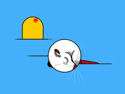 36 home house illustration mouse