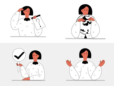 Grazia - Free Minimal Illustrations #5 design dorik graphic design illustration ui vector