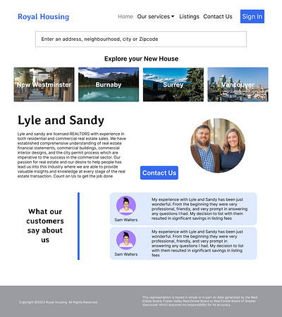 Landing Page (Real estate) dailyui design graphic design ui ux web design