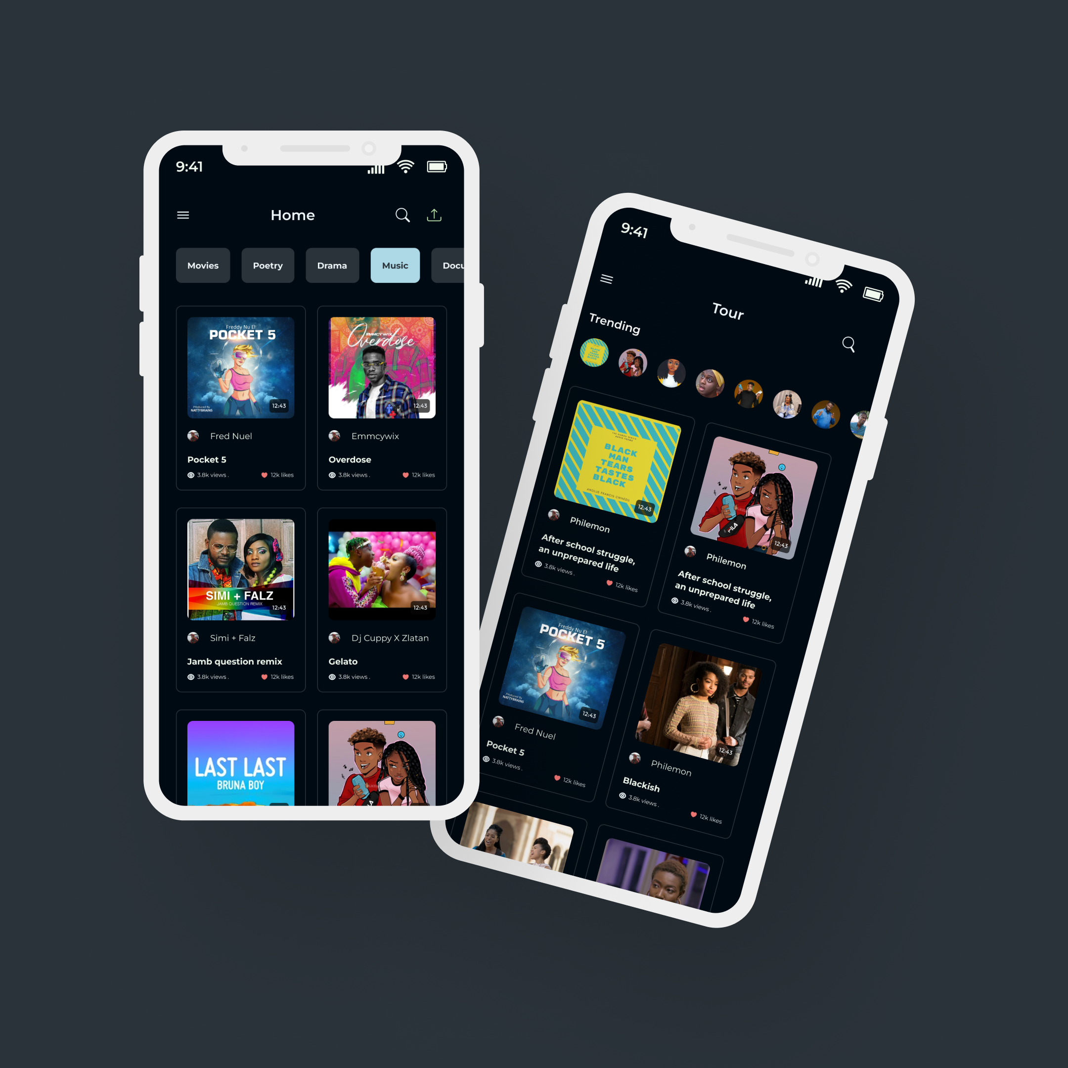Example of Mobile App UI/UX Design