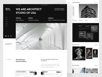 Architect Studio app design app ui design architect architecture design mobile app popular product design real estate studio ui user experience user interface ux uxui webdesign website website design