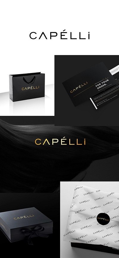 CAPELLI brand brand mark branding design graphic design illustration logo minimalist