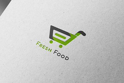 Fresh Food logo concept 2 adobe illustrsator graphic design illustration logo design minimalist logo