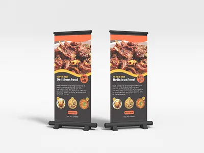 Rollup banner/ pop up banner/ rollerup banner design banner design pop up banner rollup banner