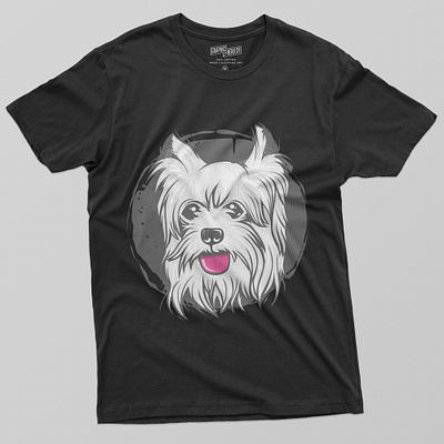 Cute Dog mascot T-Shirt design adobe illustrsator design graphic design mascot design t shirt design vector