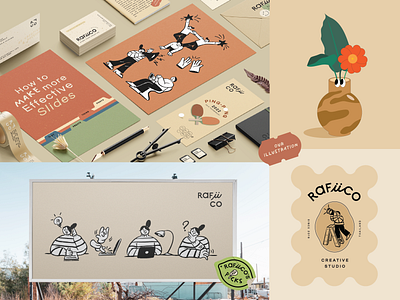 Rafiico - Stationary Design branding design graphic design illustration