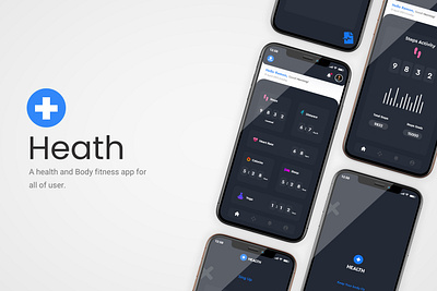 Health App design app app design application branding design graphic design illustration ui ui design ui ux vector