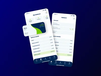 Mobile app for Internet & TV provider internet provider mobile app tv provider ui ui design user interface