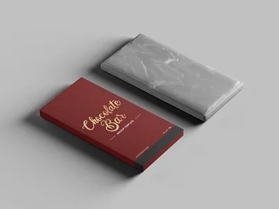 Chocolate Bar Box Pack Mockup with FREE Sample box branding choclate bar box mockup chocolate bar mockup chocolate bar pack mockup chocolate bard free freebie mockup pack packaging photo realistic psd sample