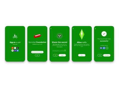 Sprocket iOS Post-purchase flow w Added Subscription Prompt app bicycle bike blocker flow growth ios iphone matrix pill prompt purchase red pill save sell sprocket subscribe subscription upgrade ux