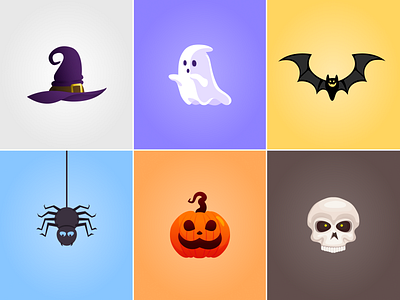 Halloween Icon Set 2d 3d 3d halloween 3d icon 3d icons 3d illustration character coffin ghost graphic design halloween halloween party icon icon design icon set illustration pumpkin spooky vector witch