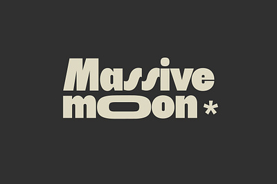 Free Download Massive moon 3d animation branding graphic design logo massive moon motion graphics ui