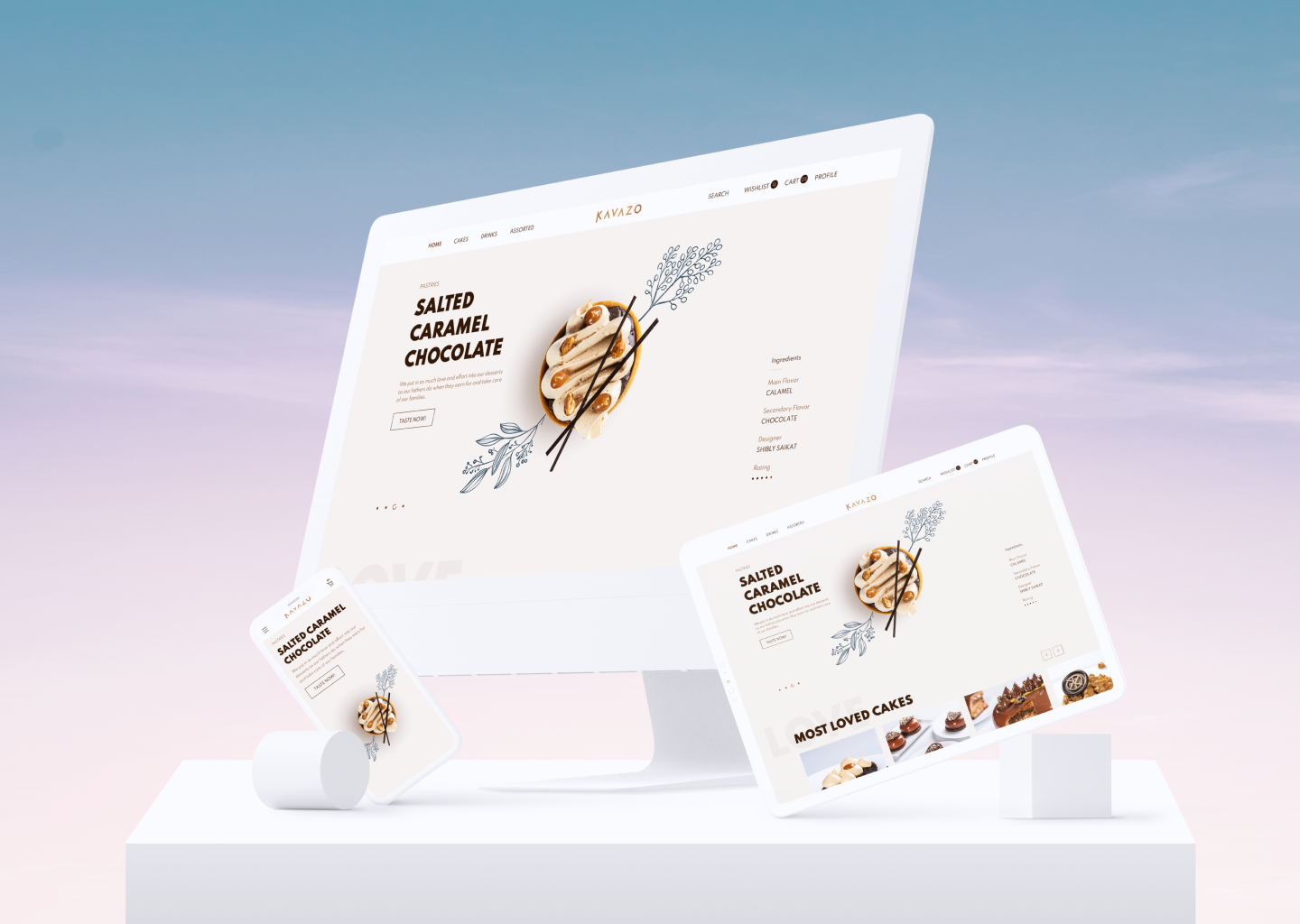 Example of Website Design (UI/UX/Product)