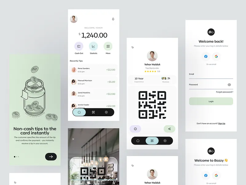 Profile Screen designs, themes, templates and downloadable graphic ...