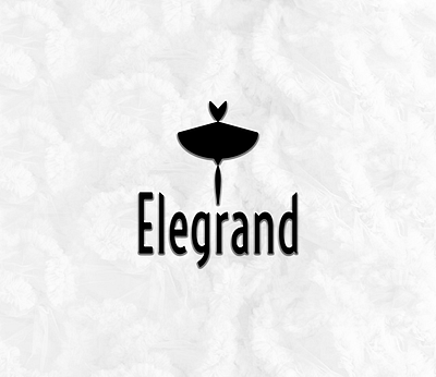 Elegrand logo design for elegant women dresses store ad bag branding business card design graphic design illustrator logo shopping графічний дизайн дизайн лого