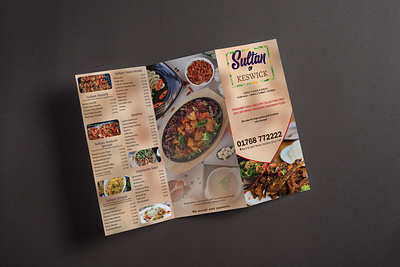 Tri-Fold Boucher | Tri-Fold Flayer | Restaurant Menu Design artwork boucher branding brochure brochure design creative design design flyer graphic design art illustration logo professional designers restaurant food menu tri fold menu trifold brochure trifold menu design ui vector