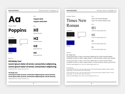 Style Guide & Typography brand guide branding design design system direction ecommerce guide landing mobile product design settings style guide type type kit typography ui user experience ux web website