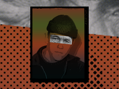 Portrait graphic design portrait self promotion