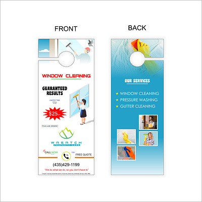 Door Hanger Designs ad advertise advertisings banner branding design door hanger flyer flyer designs graphic design hanger designs poster