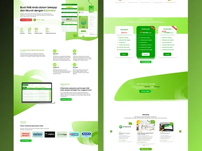 Web Design - Redesign Landing Page app branding design graphic design icon illustration logo ui ux vector