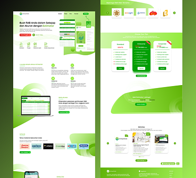 Web Design - Redesign Landing Page app branding design graphic design icon illustration logo ui ux vector