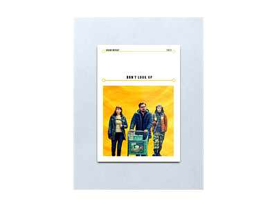 Don't Look Up | Adam Mckay | 2021 dont look up film poster film posters leonardo dicaprio movie poster movie posters